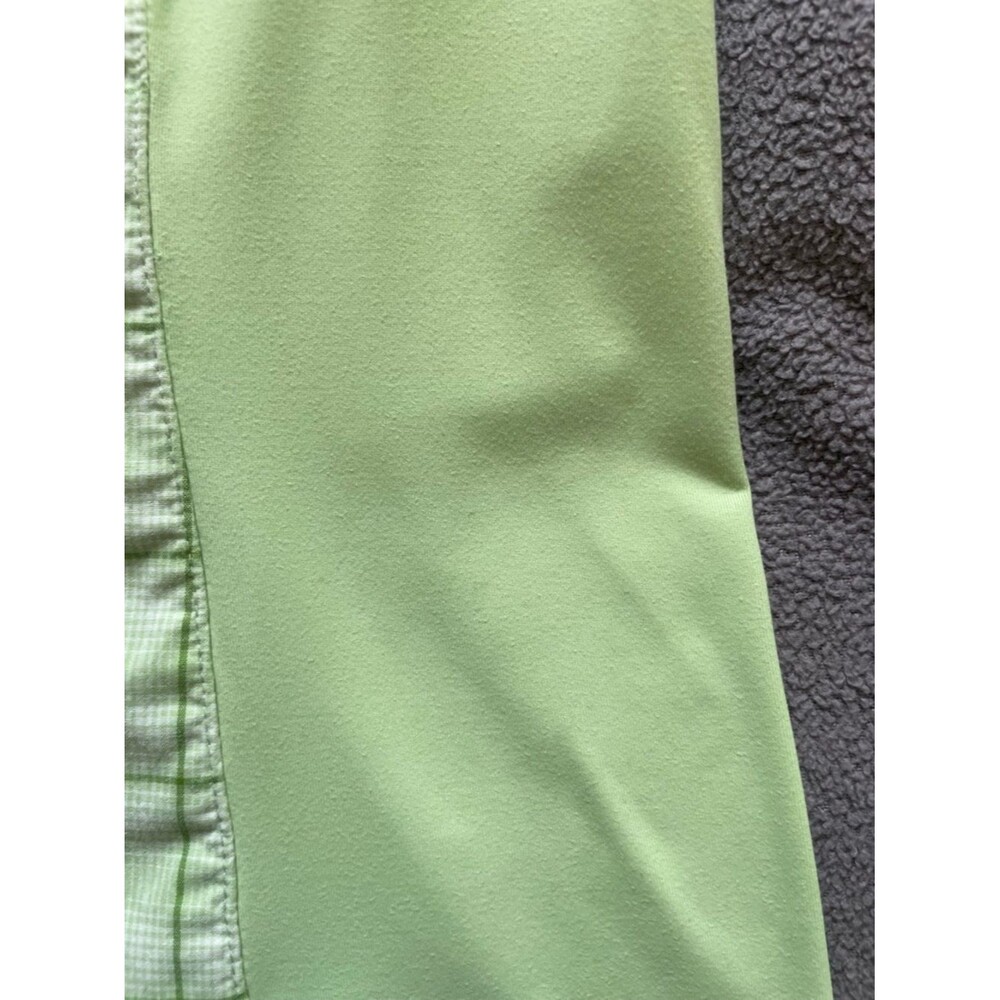 REI Women’s Long Sleeve Hiking Shirt Green Plaid Snap Front - Large - Picture 12 of 12